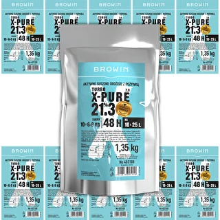 Turbojäst X-Pure 21,3%, 10 x 25 L, 1,35 kg – photo 6