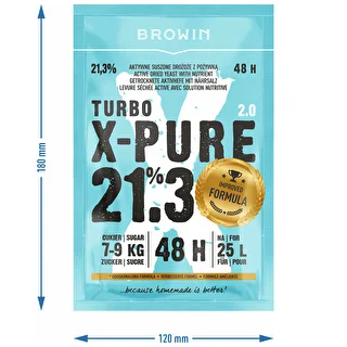 Turbojäst X-Pure 21,3% 48h, 25 L – photo 5