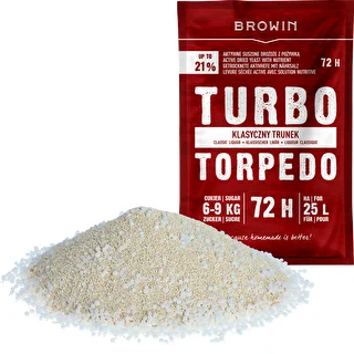 Destillerijäst Turbo Torpedo 72h 21% - 120 g – photo 3