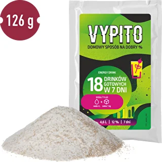 VYPITO 12%, påse för 18 drinkar - Energidryck, 126 g – photo 3