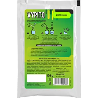 VYPITO 12%, påse för 18 drinkar - Energidryck, 126 g – photo 2