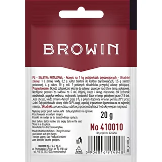 Kaliumnitrat för köttsaltning, 20 g – photo 2