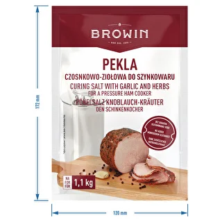 Pekelsalt Pekla vitlök-ört för skinkkokare, 100 g – photo 5