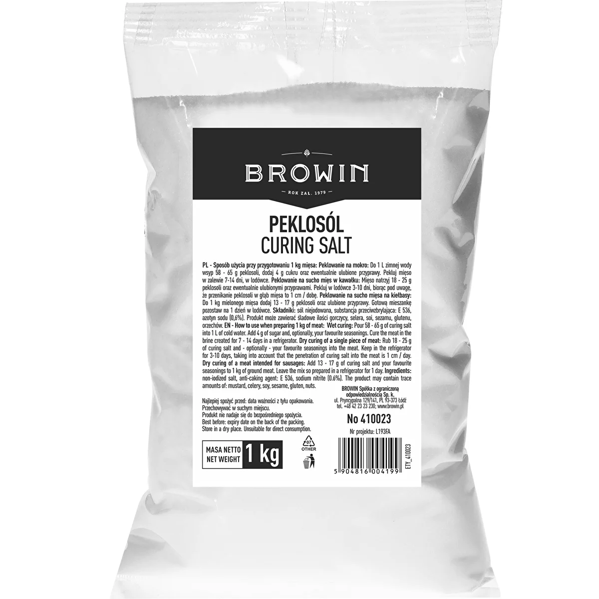 Peklosalt 1 kg