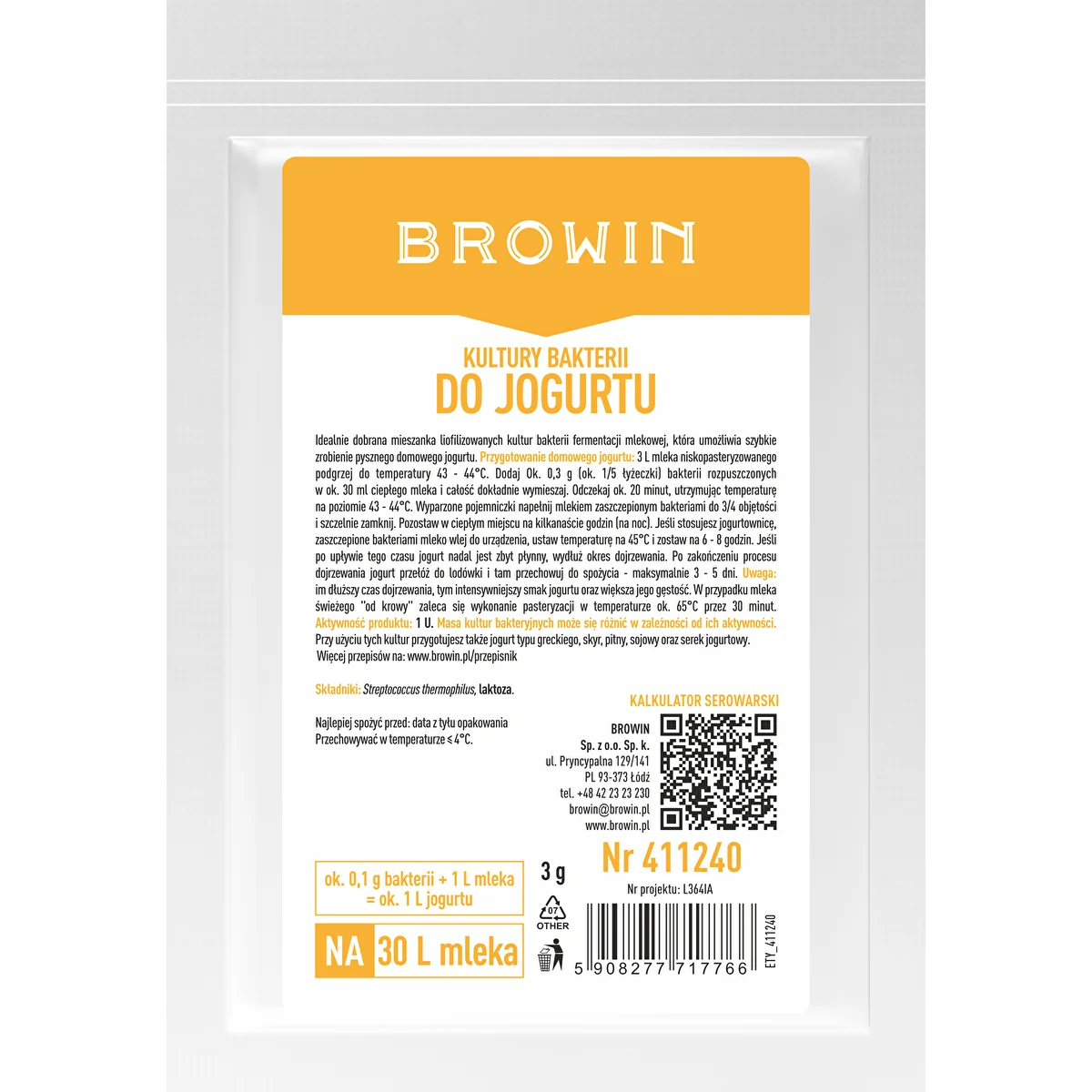 Yoghurtkulturer – bakteriekulturer för yoghurt