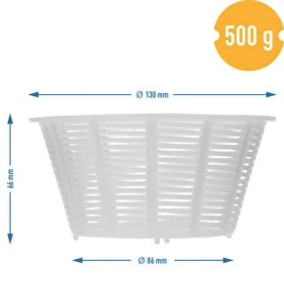 Rund ostform Ø 13 x 7 cm för 500 g – photo 4