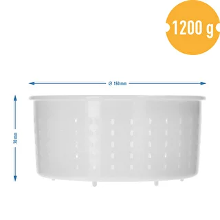 Ostform rund Ø15 x 7cm för 1200 g – photo 7