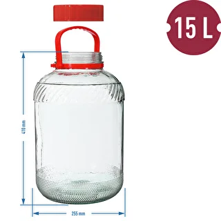 Burk 15 L med plastlock – photo 6