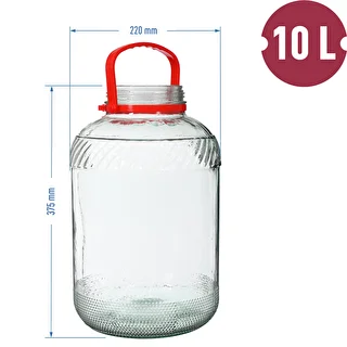 Burk 10 L med plastlock – photo 6