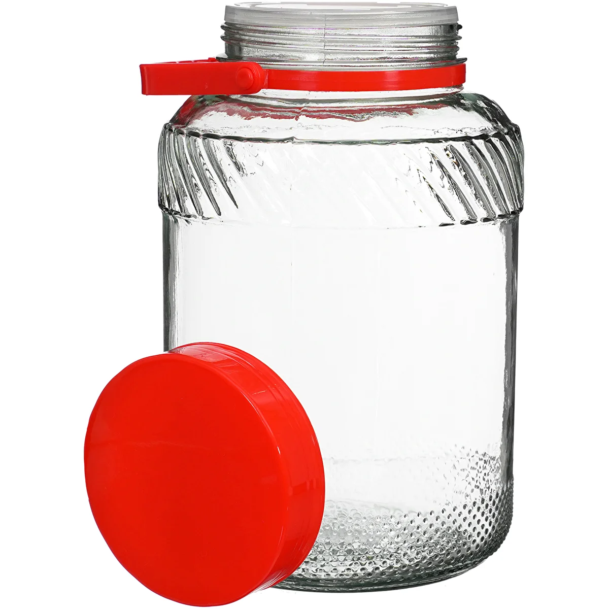 Burk 3 L med plastlock