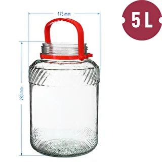 Burk 5 L med plastlock – photo 6