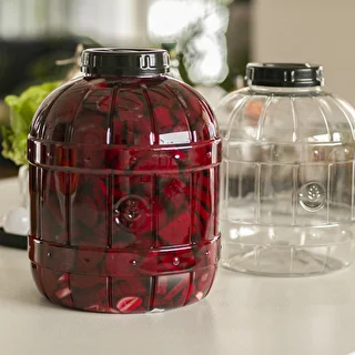 Okrossbar, multifunktionell burk med svart lock, 15L – photo 12