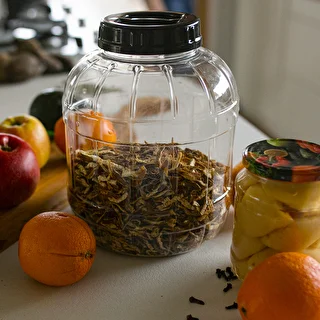 Okrossbar, multifunktionell burk med svart lock, 10L – photo 11