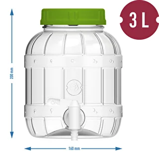 Multifunktionell burk med kran 3L – photo 6