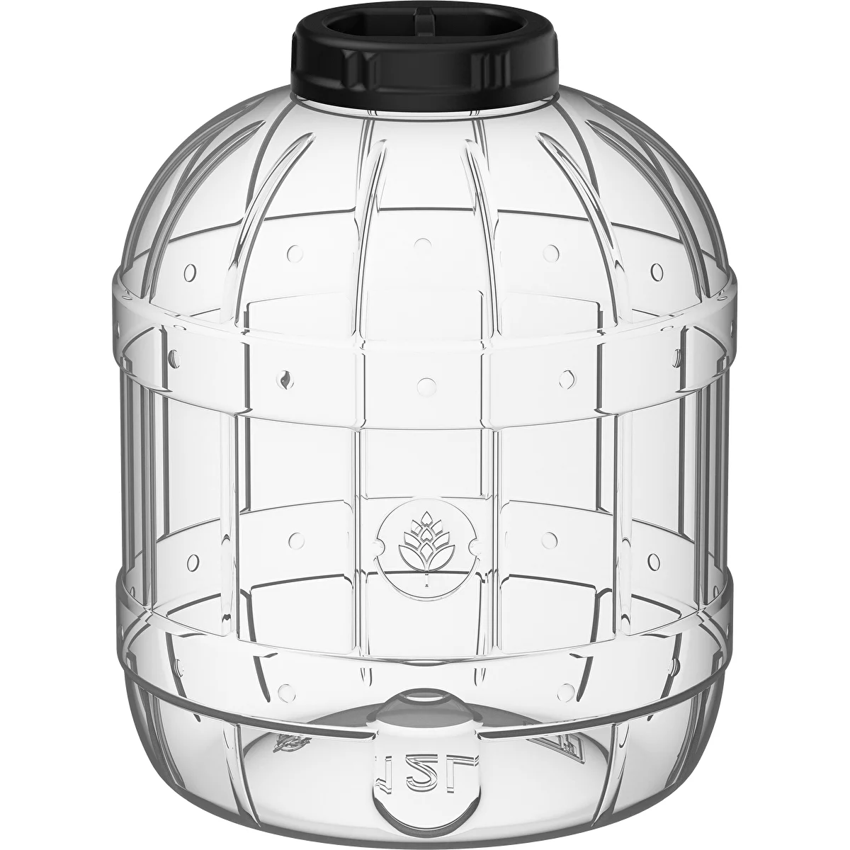Multifunktionell burk 12L med lock