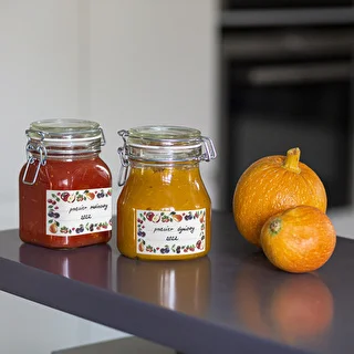 Självhäftande etiketter fruktmönster 85/45 mm - 20 st. – photo 5