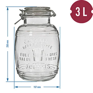 3L burk i form av tunna "OLD" med klämma – photo 7
