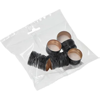 Skruvkapsyl för flaskor fi 28/18 mm – svart, 8 st. – photo 3