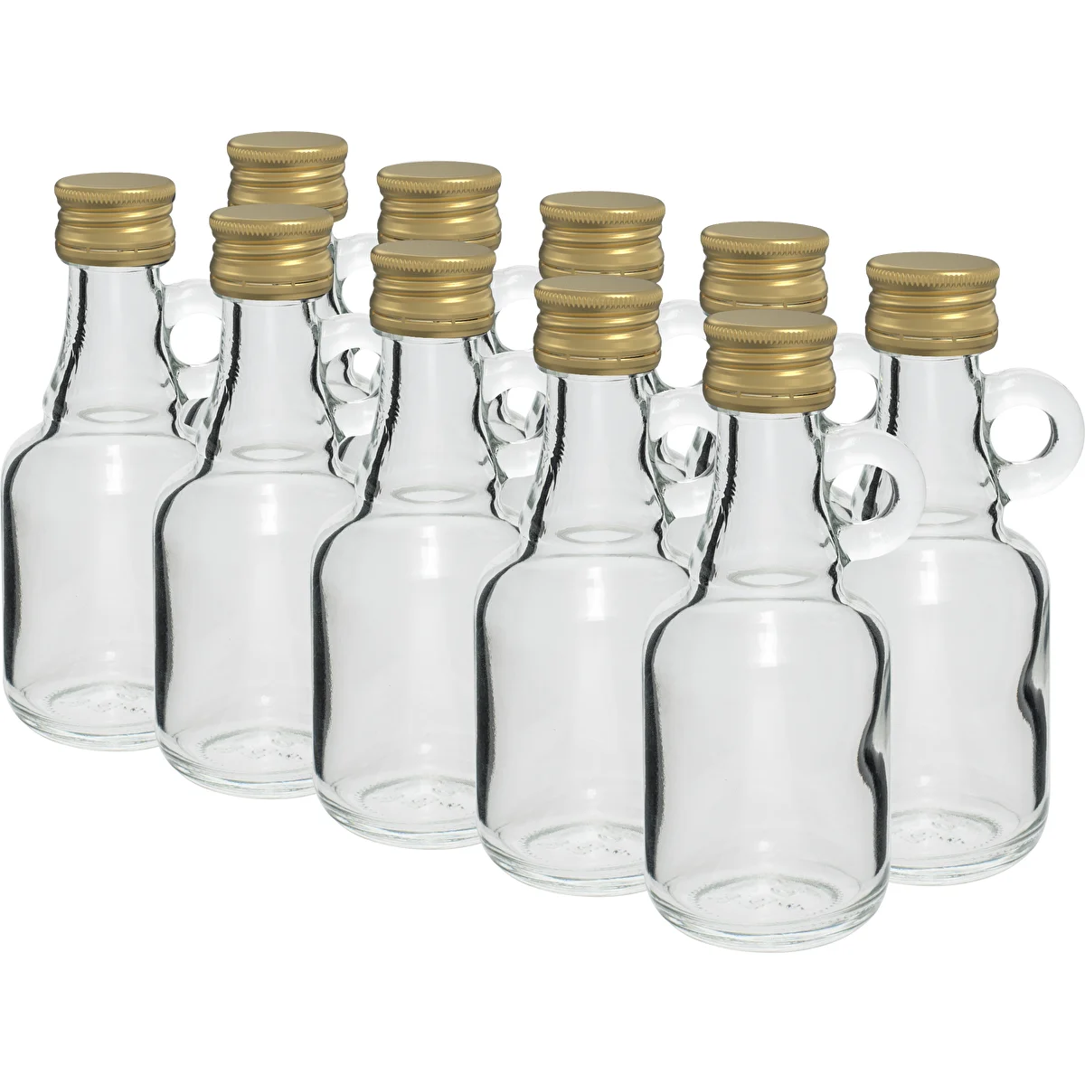 Galonflaska 40ml med skruvkork - 10st.