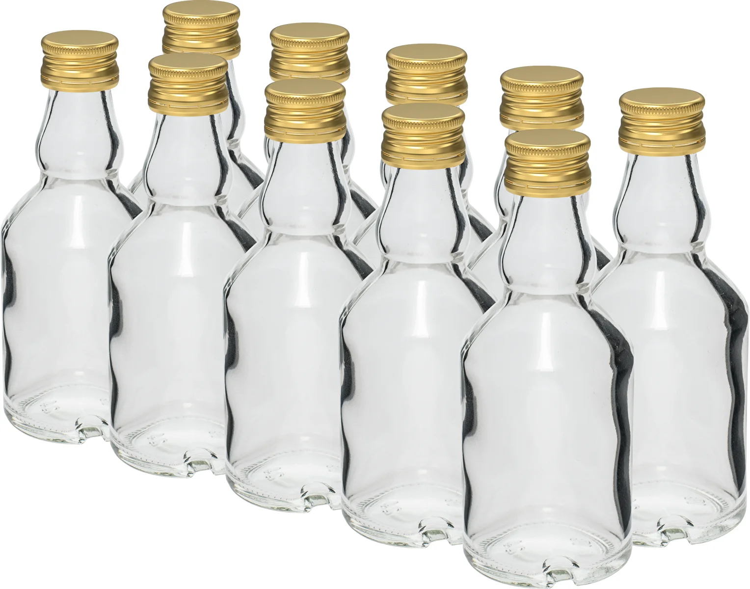 Flaska Maluch 50 ml med skruvlock - 10 st.