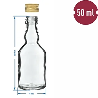 Flaska Maluch 50 ml med skruvlock - 10 st. – photo 6