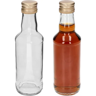 Klassisk spritflaska 200 ml, med guldfärgad skruvkapsyl Ø 28, 1 st. – photo 3