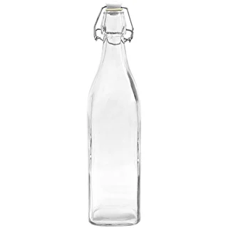 Flaska Kvadrat med hermetisk förslutning 0,5 L – photo 1