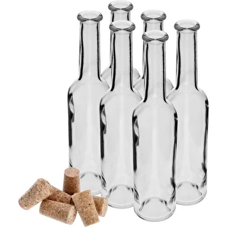 Flaska för likör 350 ml 6 st.+ 6 korkar – photo 3