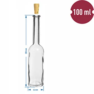 Flaska för likör 100 ml 6 st.+ 6 korkar – photo 8