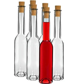 Flaska för likör 200 ml 6 st.+ 6 korkar 23/18 – photo 2