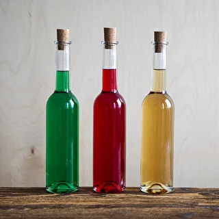 Flaska för likör 350 ml 6 st.+ 6 korkar – photo 7