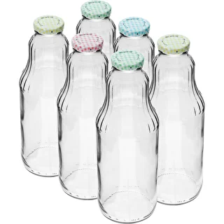 Flaska för juice 1 L med twist-off lock - fi 43 – photo 1