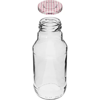 TO-flaska för juice 330 ml med lock fi 43 - 6 st. – photo 2