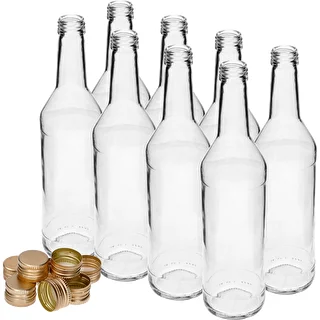 Flaska 500 ml för vodka rak med skruvlock - 8 st. – photo 3