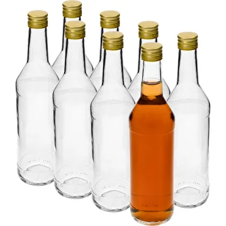 Flaska 500 ml för vodka rak med skruvlock - 8 st. – photo 2