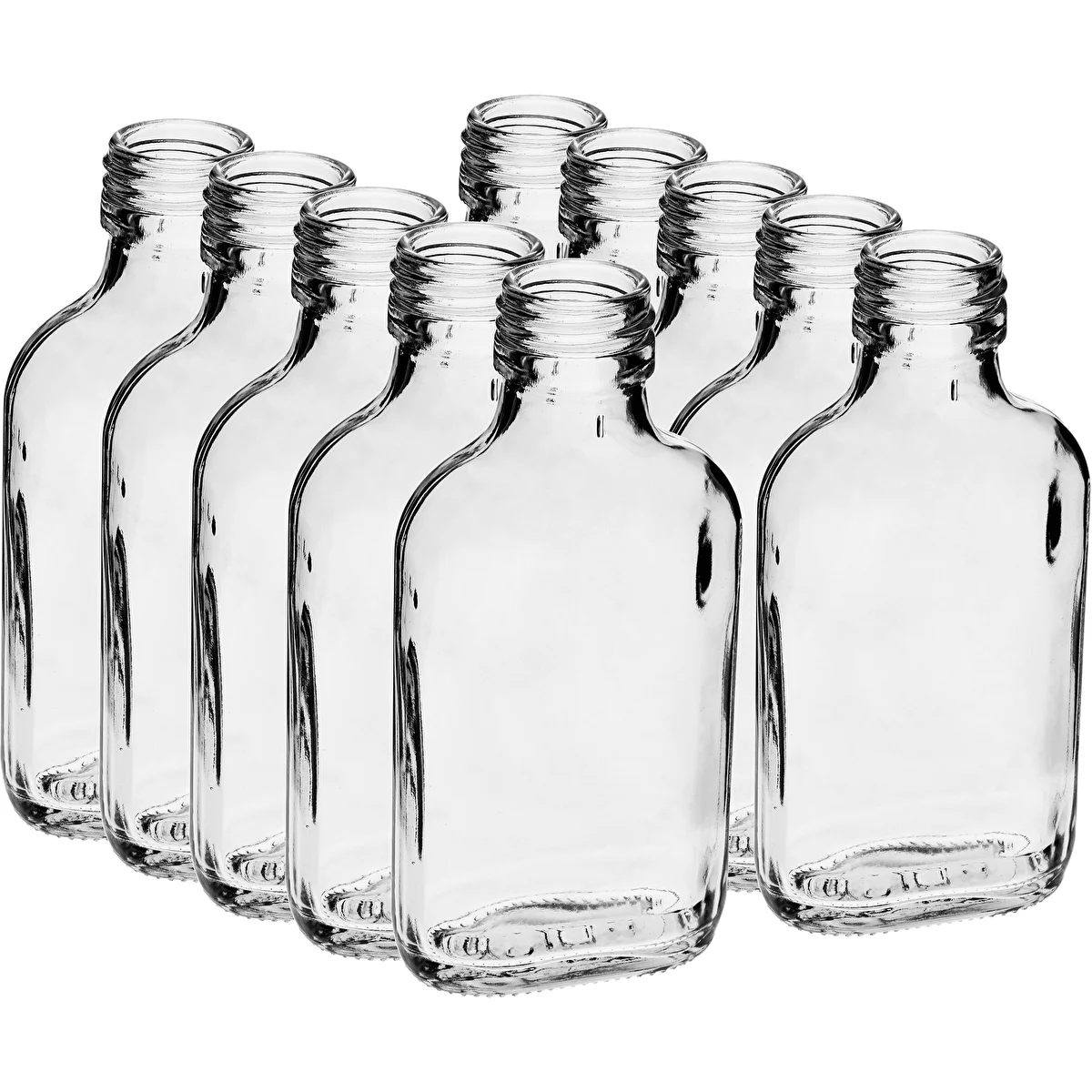 Flaska för likörer av pluntatyp 100 ml 10 st.