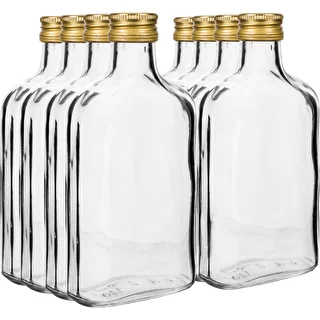 Flaska för likörer fickplunta 100 ml + skruvlock 8 st. – photo 2