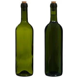 Olivgrön vinflaska 0,75 L - förpackning med 8 st. – photo 5