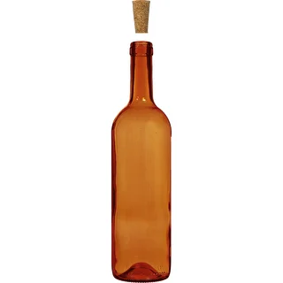 Vinflaska 0,75 L brun - förpackning 8 st. – photo 4