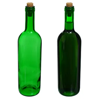 Flaska för vin 0,75 L grön - förpackning 8 st. – photo 5