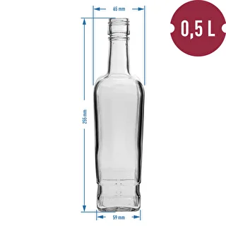 Principalflaska 500 ml med skruvkork, 6 st. – photo 6
