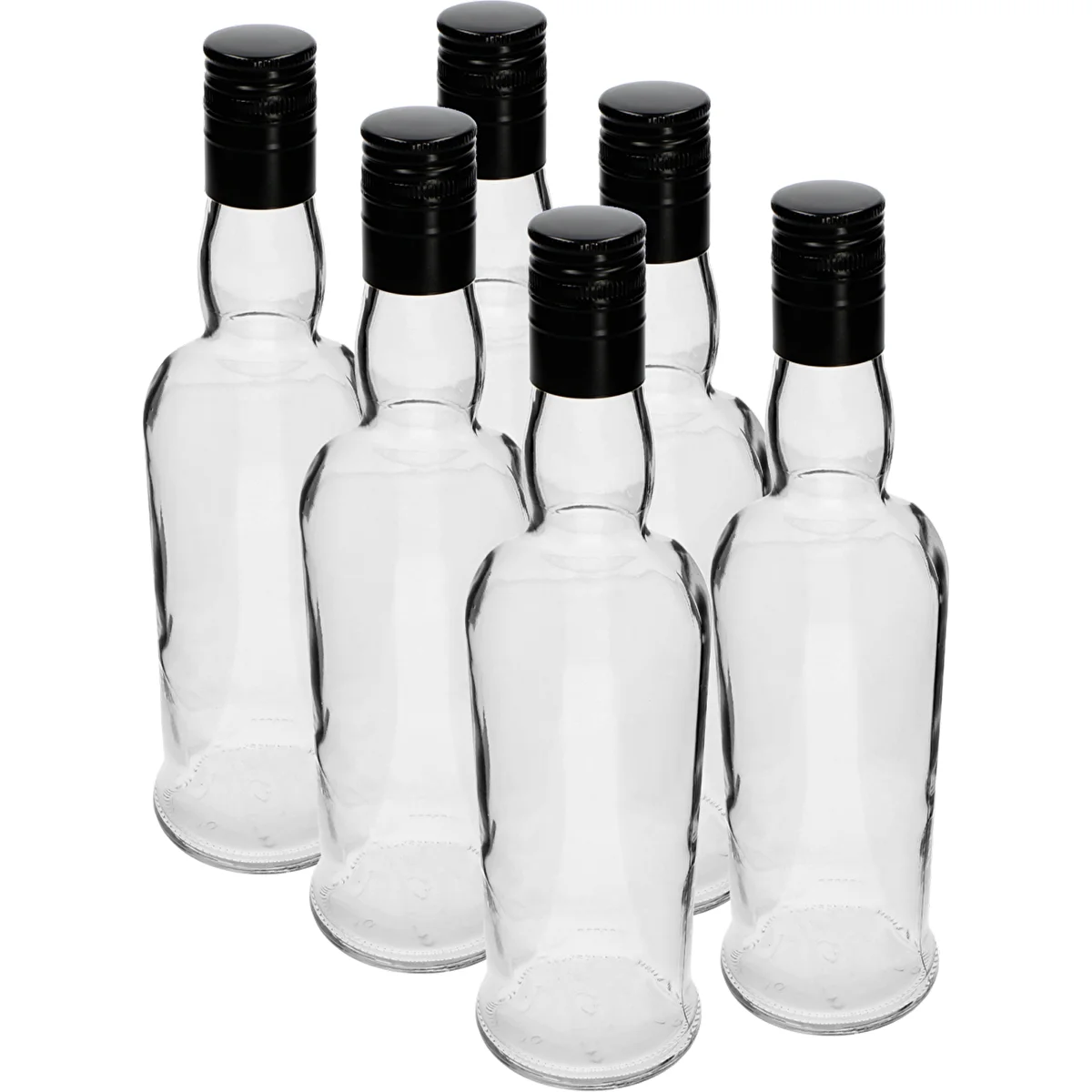 Kaptenflaska 500 ml med skruvkork - 6 st