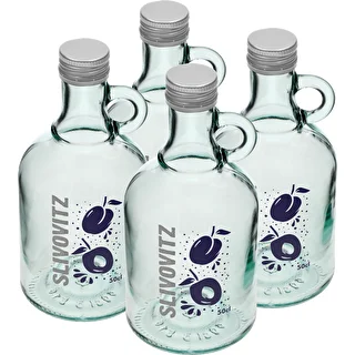 Flaska 0,5 L med skruvlock och 2-färgstryck Slivovitz - 4 st. – photo 2