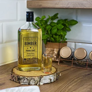 Plunta 500 ml med skruvkork, tryck ”Bimber PRL”, 1 st. – photo 6