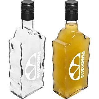 Klasztorna-flaska 500 ml med skruvkork och tryck ”Cytrynówka”, mönster 2 – photo 4
