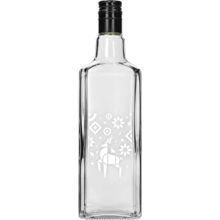 Flaska Tynktura, 500 ml med skruvkork – Julrenen – photo 1