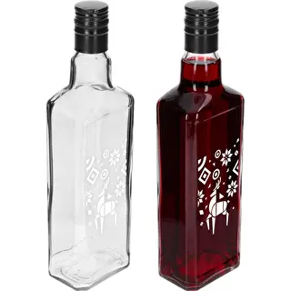 Flaska Tynktura, 500 ml med skruvkork – Julrenen – photo 3