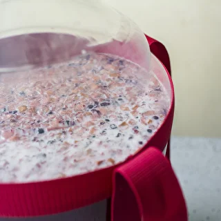 Lätt, okrossbart vinkärl med bärremmar, 20 L – photo 17