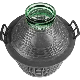 Vinkärl 20 L med bred hals i plastkorg – photo 3