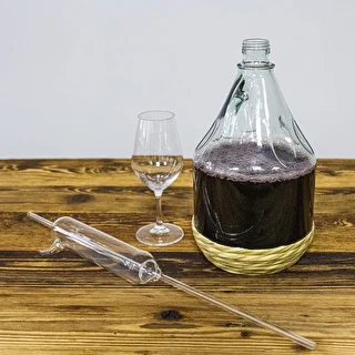 Dama karaff 3 l med flätning, med skruvlock – photo 6
